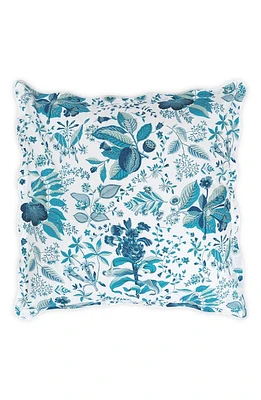 Matouk Pomegranate Euro Sham in Prussian Blue at Nordstrom