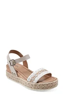 Earth Collins Ankle Strap Espadrille Platform Wedge Sandal at Nordstrom,