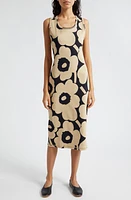 Marimekko Simpukka Unikko Rib Floral Cotton Tank Dress at Nordstrom,