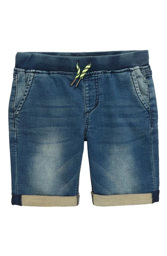 Joe's Kids' The Jogger Stretch Denim Shorts Static Wash at Nordstrom,