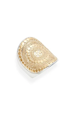 Anna Beck Classic Saddle Ring Two Tone at Nordstrom,