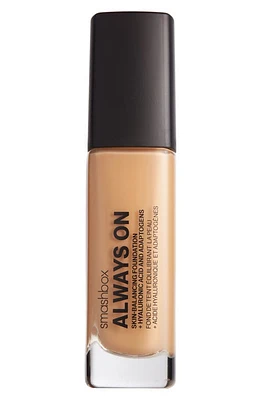 Smashbox Always On Skin-Balancing Foundation with Hyaluronic Acid & Adaptogens in M10W at Nordstrom