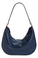 Mansur Gavriel Swing Leather Hobo Bag in Blue at Nordstrom