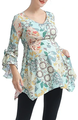 Kimi and Kai Sue Maternity/Nursing Tunic Multicolored at Nordstrom,