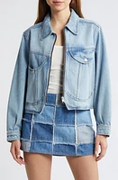 FRAME Heart Denim Jacket Fizz Indigo at Nordstrom,