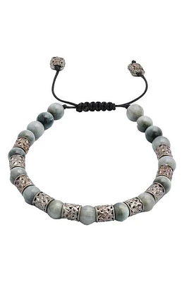 Armenta Romero Eagle Eye Bead & Sterling Silver Bracelet in Blue at Nordstrom