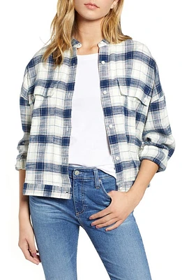 AG Smith Plaid Shirt Jacket at Nordstrom,