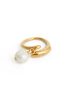 Chloé Darcey Pearl Charm Ring at Nordstrom,