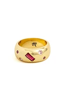 Madewell Crystal Confetti Ring in Dragon Fruit at Nordstrom, Size 7