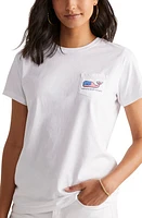 vineyard vines Flag Whale Cotton Graphic Pocket T-Shirt at Nordstrom,