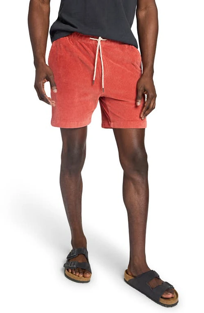 Faherty Corduroy Drawstring Shorts at Nordstrom,