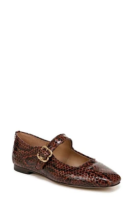 Sam Edelman Michaela Mary Jane Flat Stable Brown at Nordstrom,