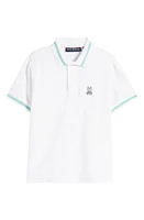 Psycho Bunny Kids' Irving Cotton Piqué Knit Polo at