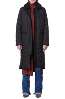 Andrew Marc Maxine Quilted Coat with Faux Shearling Collar at Nordstrom,