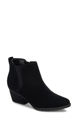 Blondo Victory Waterproof Bootie in Black Suede at Nordstrom, Size 9