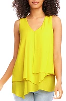 Karen Kane V-Neck Layered Asymmetrical Tank at Nordstrom,