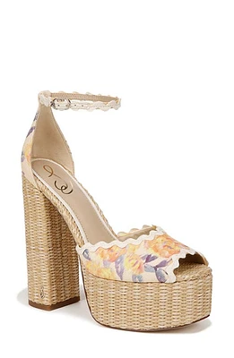 Sam Edelman Kori Platform Sandal Apricot Multi at Nordstrom,