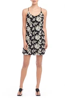 FIFTEEN TWENTY Winnie Embroidered Minidress Black at Nordstrom,