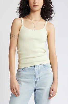 BP. Scallop Trim Stretch Cotton Camisole at Nordstrom,