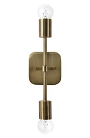 Renwil Anka Wall Sconce in Plated Antique Brass at Nordstrom