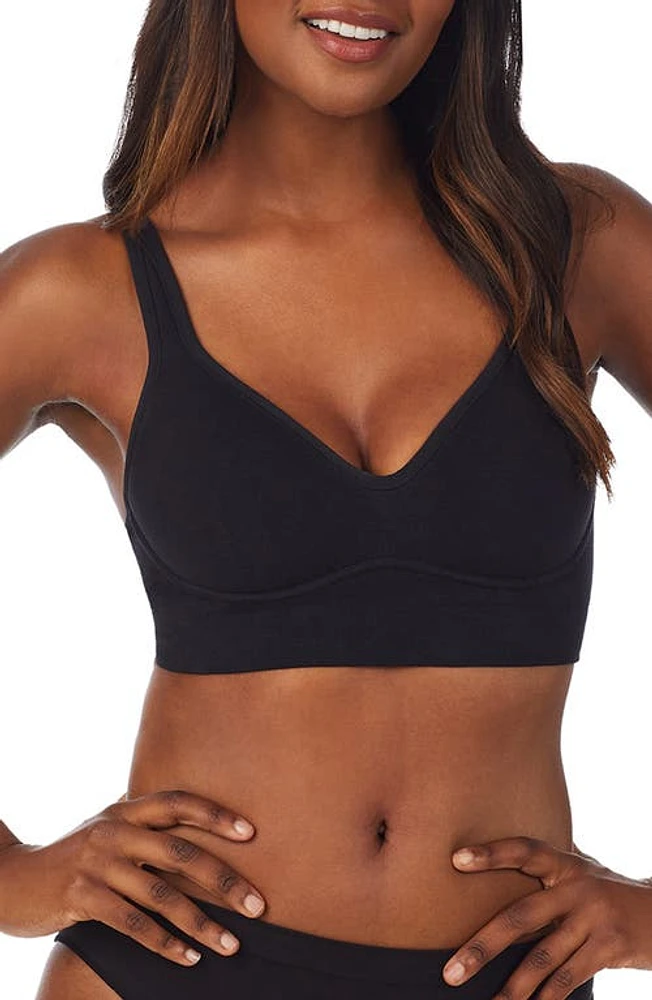 On Gossamer Cabana Cotton Blend Seamless Wirefree Bra at Nordstrom,