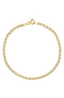 Bony Levy 14K Gold Double Curb Chain Bracelet in 14K Yellow Gold at Nordstrom