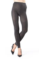 MeMoi Footless Sweater Tights Charcoal at Nordstrom,