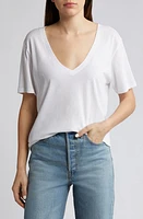 Treasure & Bond Oversize V-Neck Cotton T-Shirt at Nordstrom,