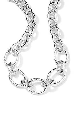 Ippolita Classico Bastille Chain Link Necklace in Silver at Nordstrom