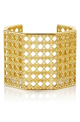 ManLuu Cane Cuff Bracelet in 18K Gold Vermeil at Nordstrom, Size Medium