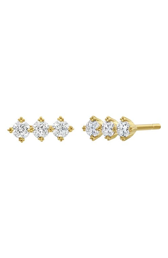 Bony Levy Mykonos Diamond Stud Earrings in 18K Yellow Gold at Nordstrom