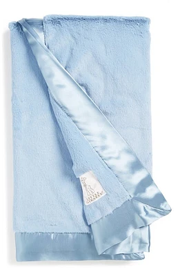 Little Giraffe Luxe Baby Blanket in Cornflower at Nordstrom