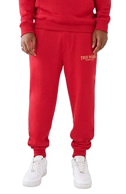 True Religion Brand Jeans Shine Arch Classic Joggers Jester Red at Nordstrom,