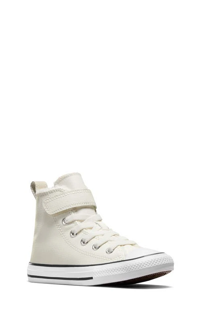 Converse Kids' Chuck Taylor All Star 1V High Top Sneaker Egret/White/Black at Nordstrom, M