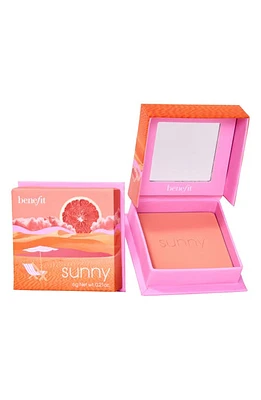 Benefit Cosmetics WANDERful World Silky Soft Powder Blush in Sunny at Nordstrom, Size 0.2 Oz