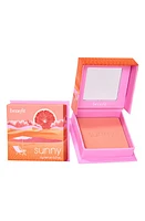 Benefit Cosmetics WANDERful World Silky Soft Powder Blush in Sunny at Nordstrom, Size 0.2 Oz