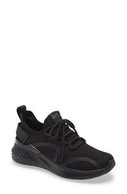 ara McAllen Sneaker in Black Woven Stretch at Nordstrom, Size 10.5Us