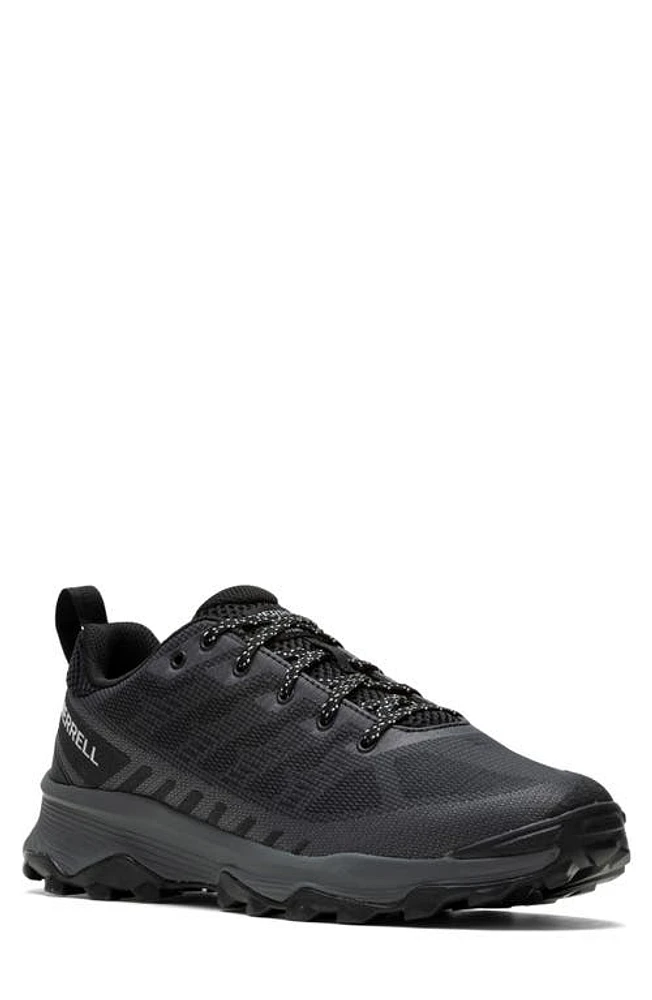 Merrell Speed Hiking Shoe in Black/Asphalt at Nordstrom, Size 11.5