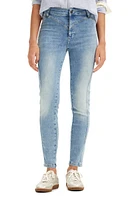 Desigual Push-Up Skinny Jeans Blue at Nordstrom,