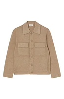 sandro Home Cardigan Brown at Nordstrom,