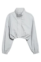 Alexander Wang Bolero Track Jacket with Bralette Microchip at Nordstrom,