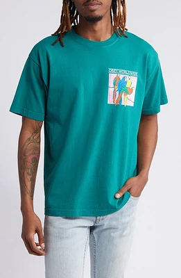 Obey Respect & Protect Graphic T-Shirt Adventure Green at Nordstrom,