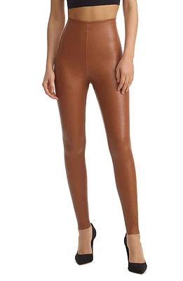 Commando Control Top Faux Leather Leggings at Nordstrom,