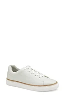 Johnston & Murphy Callie Lace-To-Toe Water Resistant Sneaker White Glove at Nordstrom,