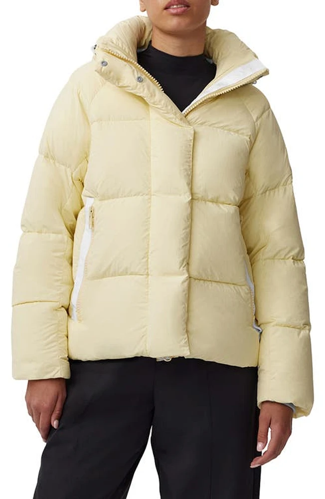 Canada Goose Junction 750 Fill Power Down Parka in Light Yellow - Jaune Clair at Nordstrom, Size Medium