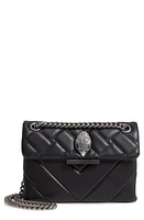 Kurt Geiger London Mini Kensington Quilted Leather Crossbody Bag in Black at Nordstrom