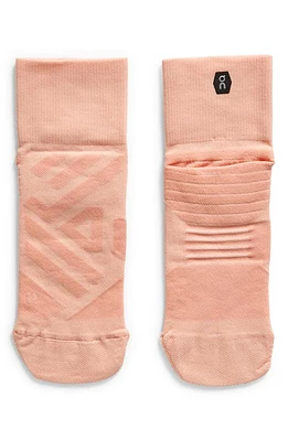 On Performance Quarter Crew Socks Rose/Flamingo at Nordstrom,