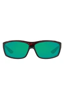 Costa Del Mar 65mm Polarized Sunglasses in Dark Tortoise at Nordstrom