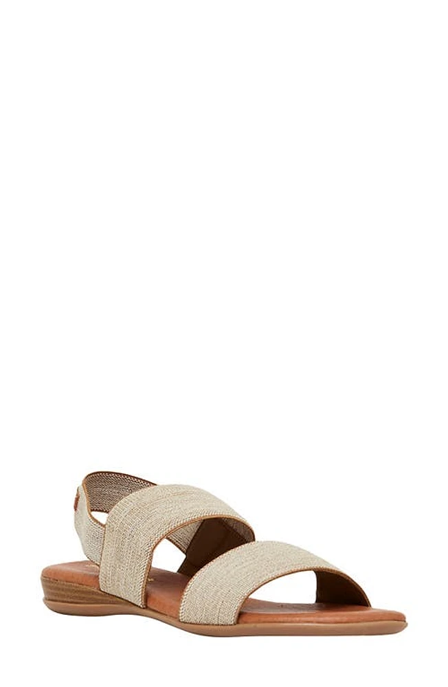 André Assous Nigella Sandal Beige Linen at Nordstrom,