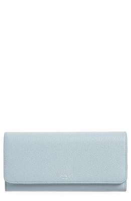 Mulberry Leather Continental Wallet in Poplin Blue at Nordstrom